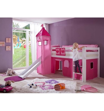 Lit mi haut pour enfant Lit pour enfant fille