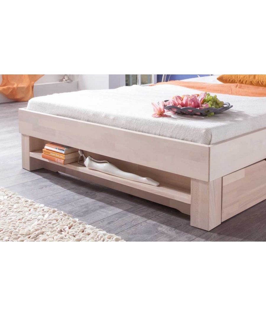 Chambre A Coucher En Bois Hetre : Lit en h?tre en bois Chambre A Coucher En Bois Hetre : Lit en h?tre en bois