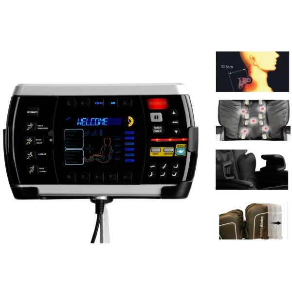 Fauteuil de massages avec écran