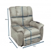 Fauteuil releveur dimensions