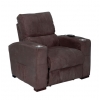 Fauteuil relaxation brun