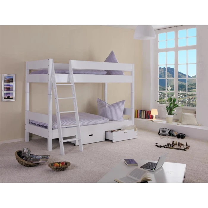 Lits superposés avec tiroirs