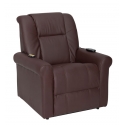 FAUTEUIL RELEVEUR MARRON SEINE