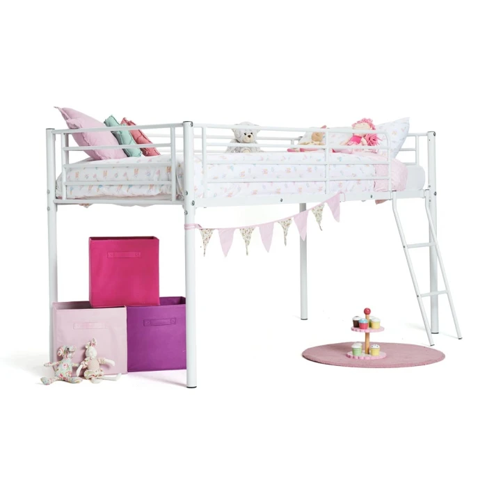 Lit mi haut en métal