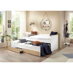 Lit avec tiroirs et lit supplémentaire