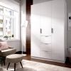 ARMOIRE 3 PORTES 3 GRANDS TIROIRS ELEVEN 