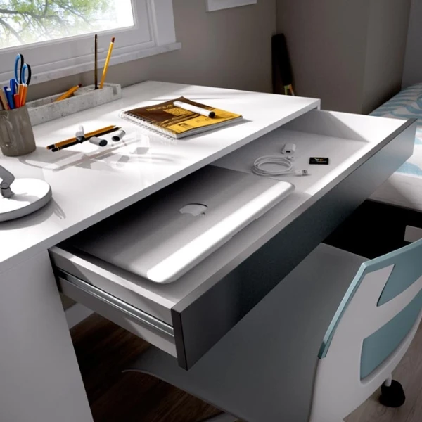 bureau moderne bicolore