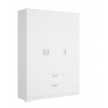 ARMOIRE 3 PORTES 2 TIROIRS FLOK