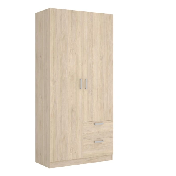Armoire 2 portes 2 tiroirs
