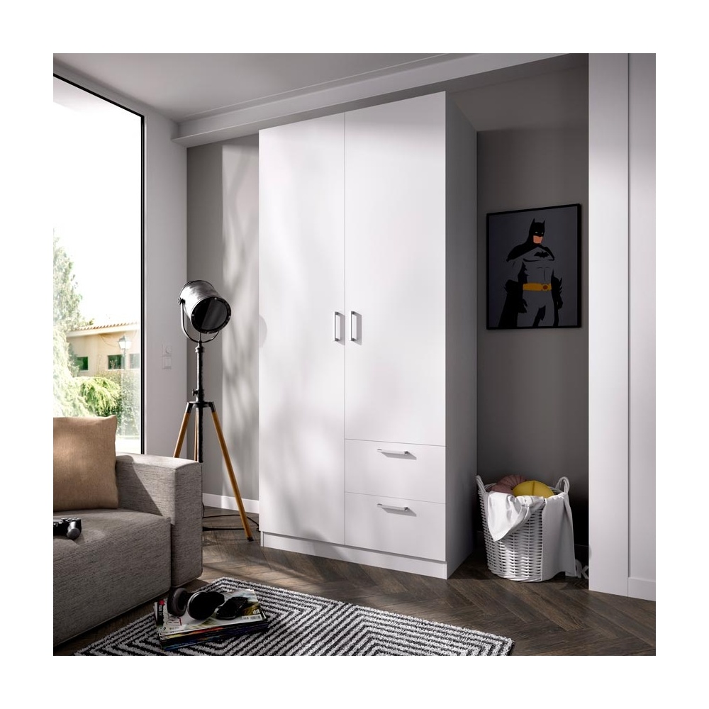 Armoire 2 portes 2 tiroirs