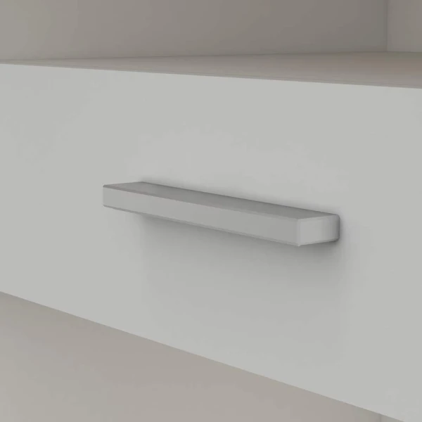 Bureau d'angle avec étagère