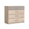 COMMODE ARIZONA BICOLORE 4 TIROIRS