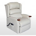 FAUTEUIL RELAX ÉLECTRIQUE RELEVEUR 2 MOTEURS ET MASSAGE BEIGE SPLENDOR