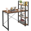 BUREAU AVEC ÉTAGÈRES VINTAGE VASAGLE
