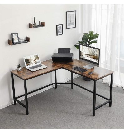 TABLE DE BUREAU EN L VASAGLE