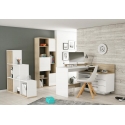 BUREAU D'ANGLE AVEC TIROIRS MIRLO