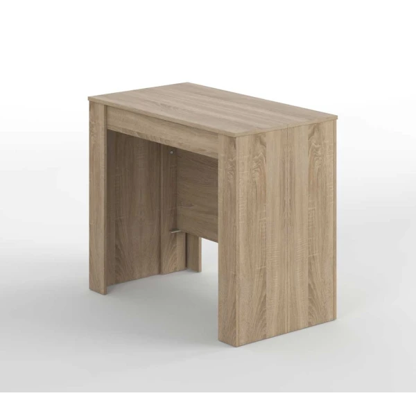 Table adaptable avec 5 positions. Jusqu'à 10 convives. Table extensible pour les invités. Pratique et fonctionnelle.