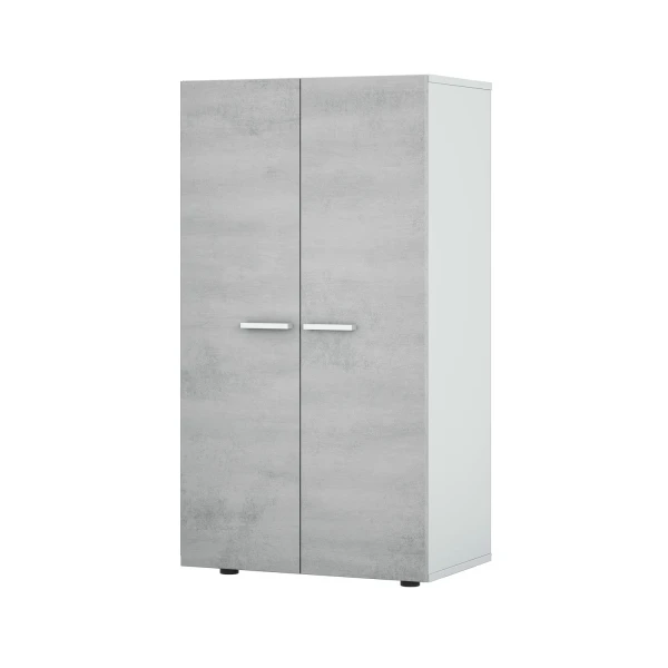 ARMARIO ZAPATERO GREY 2 PUERTAS