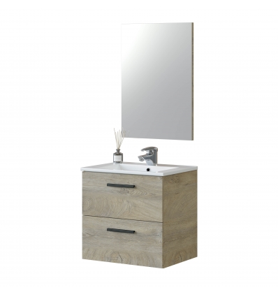 MUEBLE DE BAÑO PARA COLGAR CON 2 CAJONES GOOSE