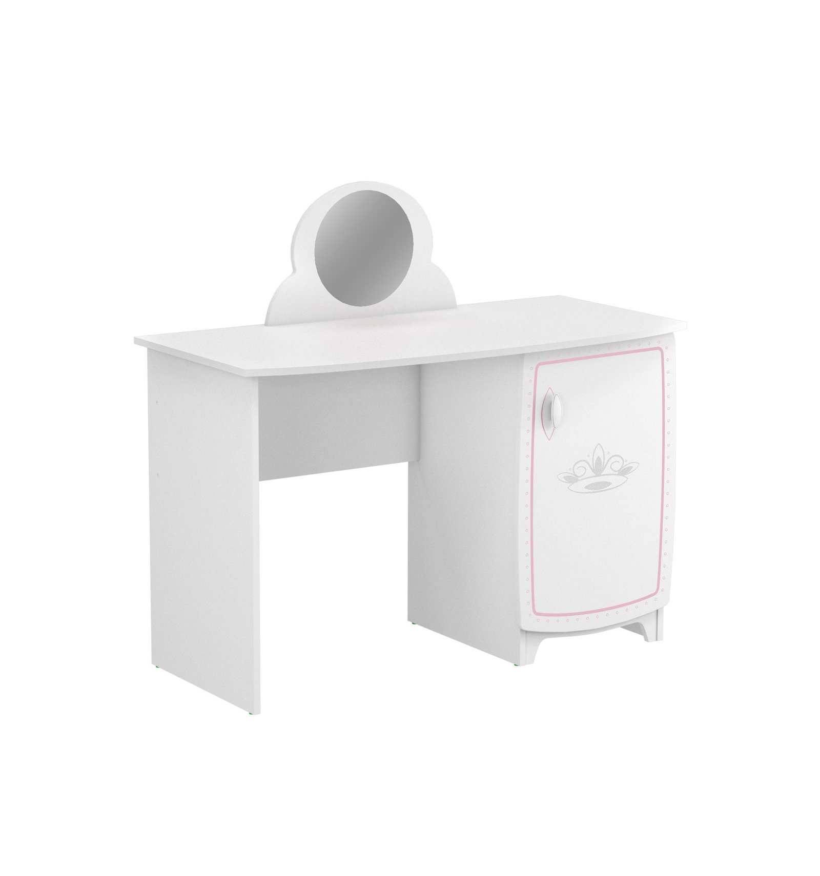 Bureau enfant / Coiffeuse «BOCCA» blanc