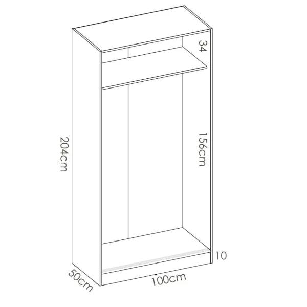 Armoire 100 cm