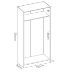 Armoire 100 cm