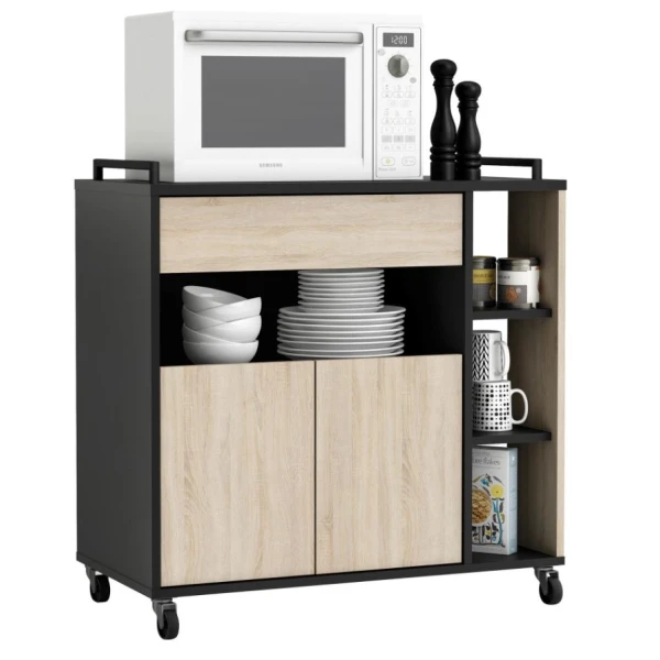 Meuble pour micro-ondes