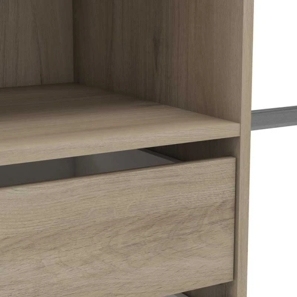 Dressing Ouvert Avec 2 Tiroirs