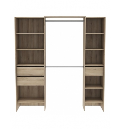 DRESSING OUVERT AVEC 3 TIROIRS KRONEN