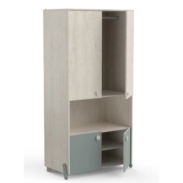 Armoire Enfant Avec Étagères Réglables