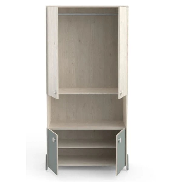 Armoire Enfant Avec Étagères Réglables