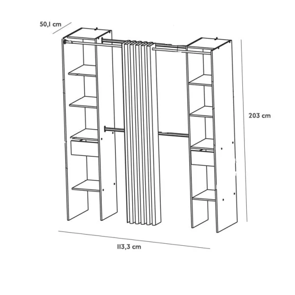 Double Dressing Pour Couple Avec Rideaux