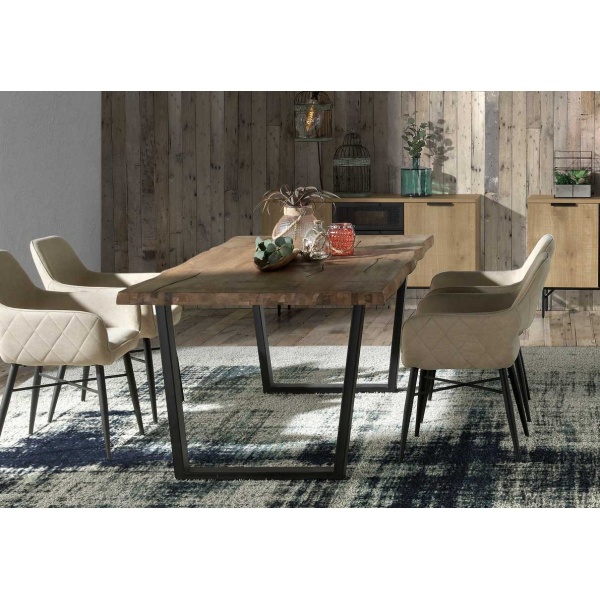 Table À Manger De Style Industriel