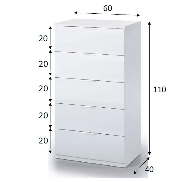 Grande Commode Blanche