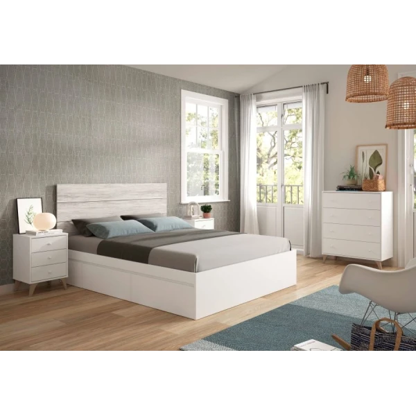 Tête De Lit Et 2 Tables De Nuit