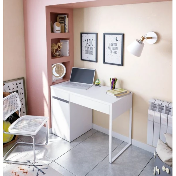 Bureau Avec Tiroirs Et Étagère