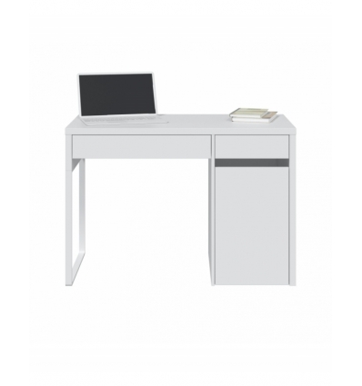 BUREAU AVEC TIROIRS ET ETAGÈRE EDA