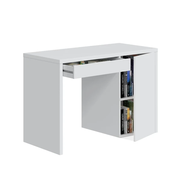 Bureau Avec Tiroir Et Étagère Pas Cher