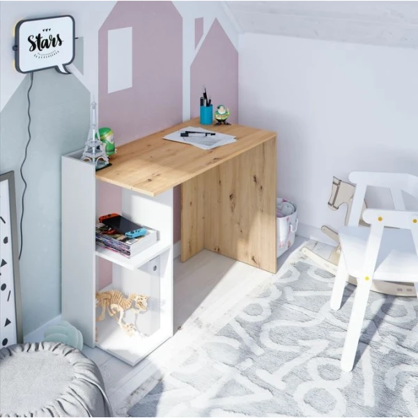 Petit Bureau Avec Étagères