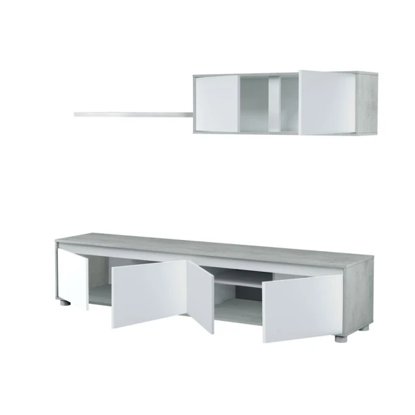 Ensemble De Salon Avec Meuble TV Et Module Supérieur