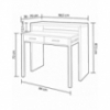 CONSOLE BUREAU EXTENSIBLE NERIDA