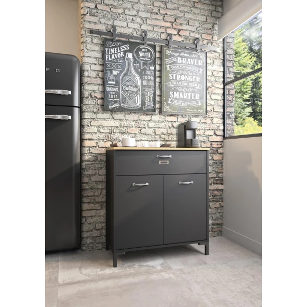 APARADOR DE ESTILO INDUSTRIAL REPRO