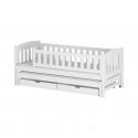 LIT EN BOIS AVEC LIT D'APPOINT ET TIROIRS LOTUS