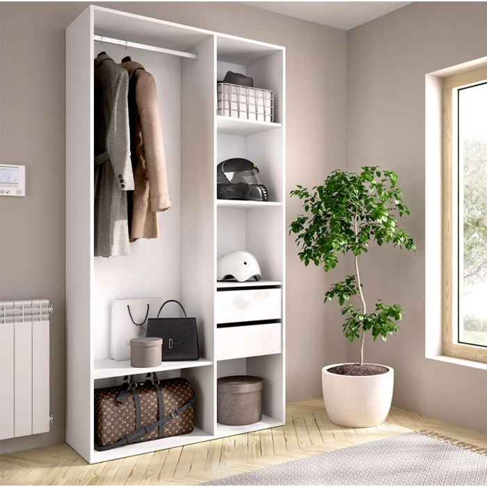 Garde-robe avec cintre