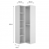 Armoire ouverte