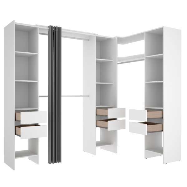 Vestiaire en L