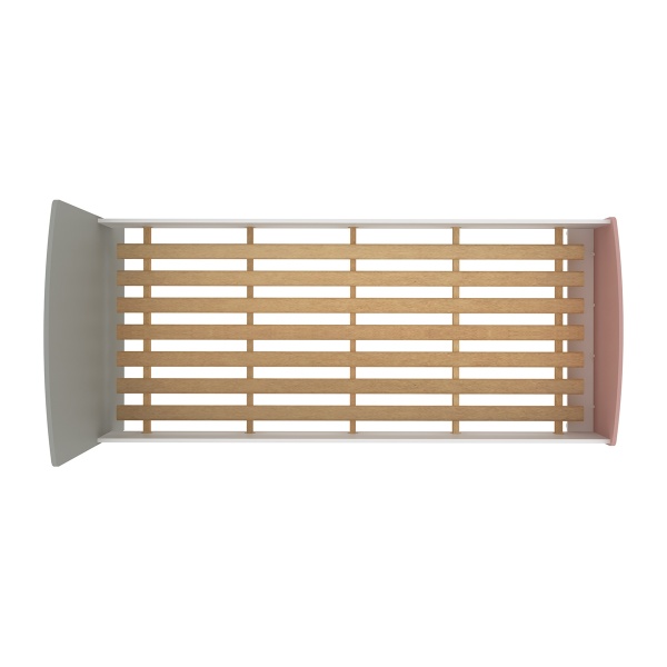 Lit pour enfants à lattes en bois