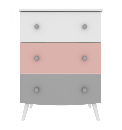 Commode enfant colorée