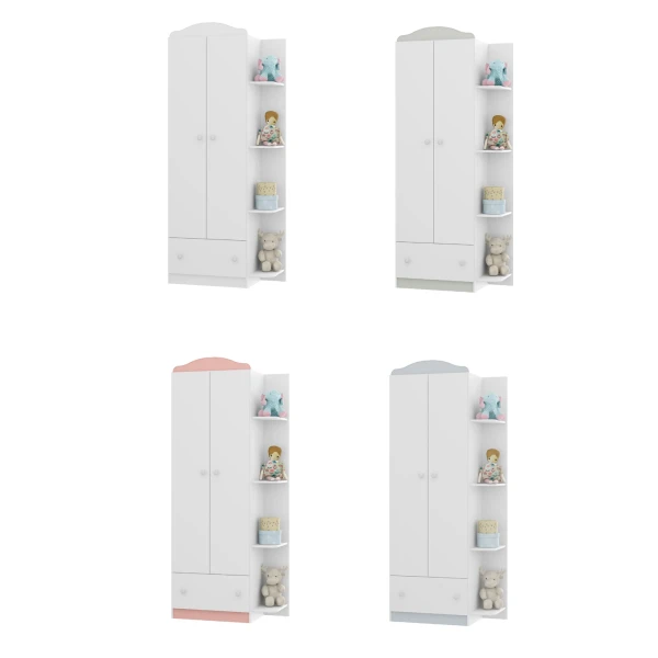 Armoire enfant avec étagères