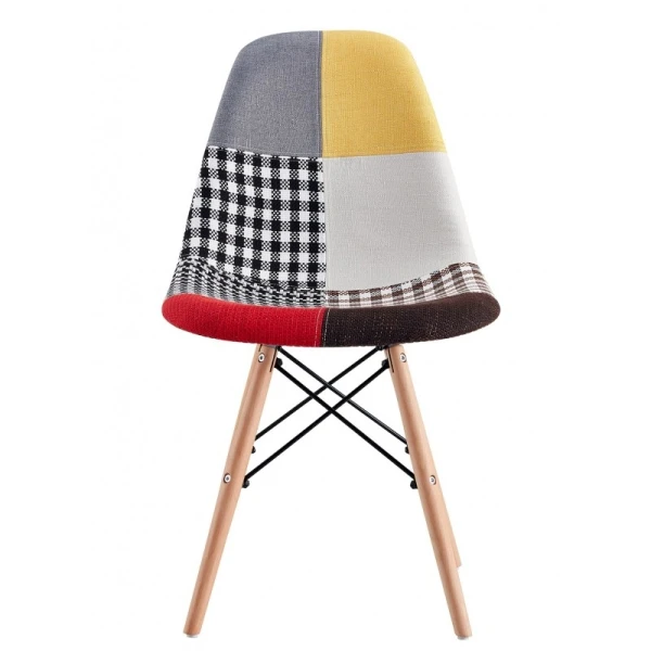 Chaise nordique patchwork